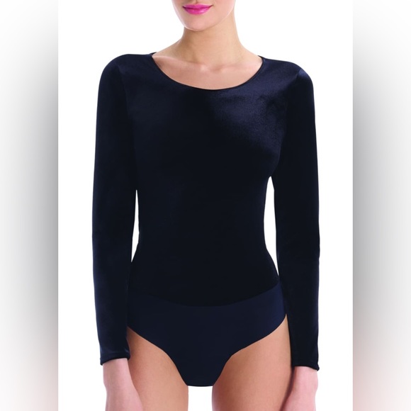 Commando | Tops | Commando Velvet Longsleeve Bodysuit Size Us Medium ...
